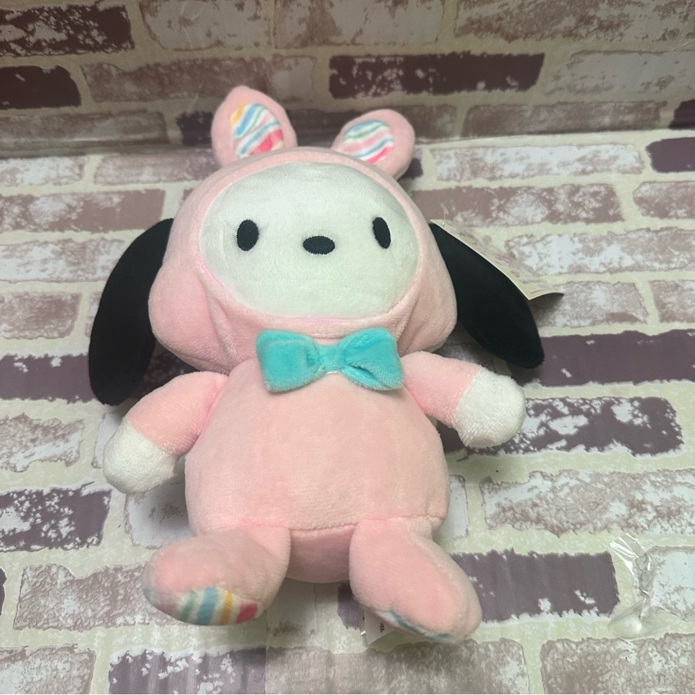 Hello Kitty And Friends POCHACCO Stuffed Bunny Plush toy 10” - Picture 6 of 8